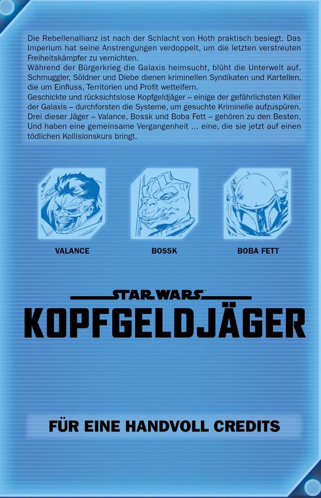 Weitere Ansicht: Star Wars Comics: Kopfgeldjäger I - für eine Handvoll Credits | Ethan Sacks, Paolo Villanelli