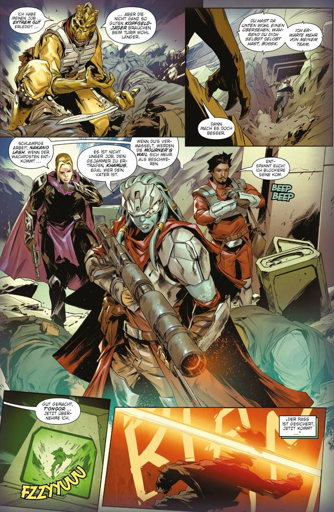 Weitere Ansicht: Star Wars Comics: Kopfgeldjäger I - für eine Handvoll Credits | Ethan Sacks, Paolo Villanelli