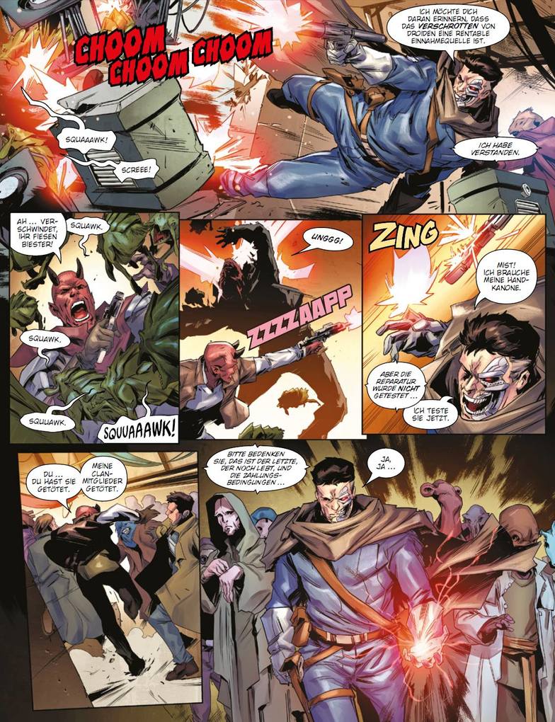 Weitere Ansicht: Star Wars Comics: Kopfgeldjäger I - für eine Handvoll Credits | Ethan Sacks, Paolo Villanelli