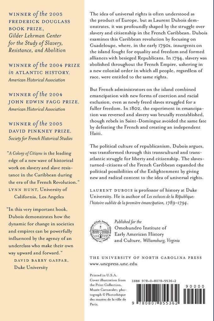 Weitere Ansicht: A Colony of Citizens | Laurent Dubois