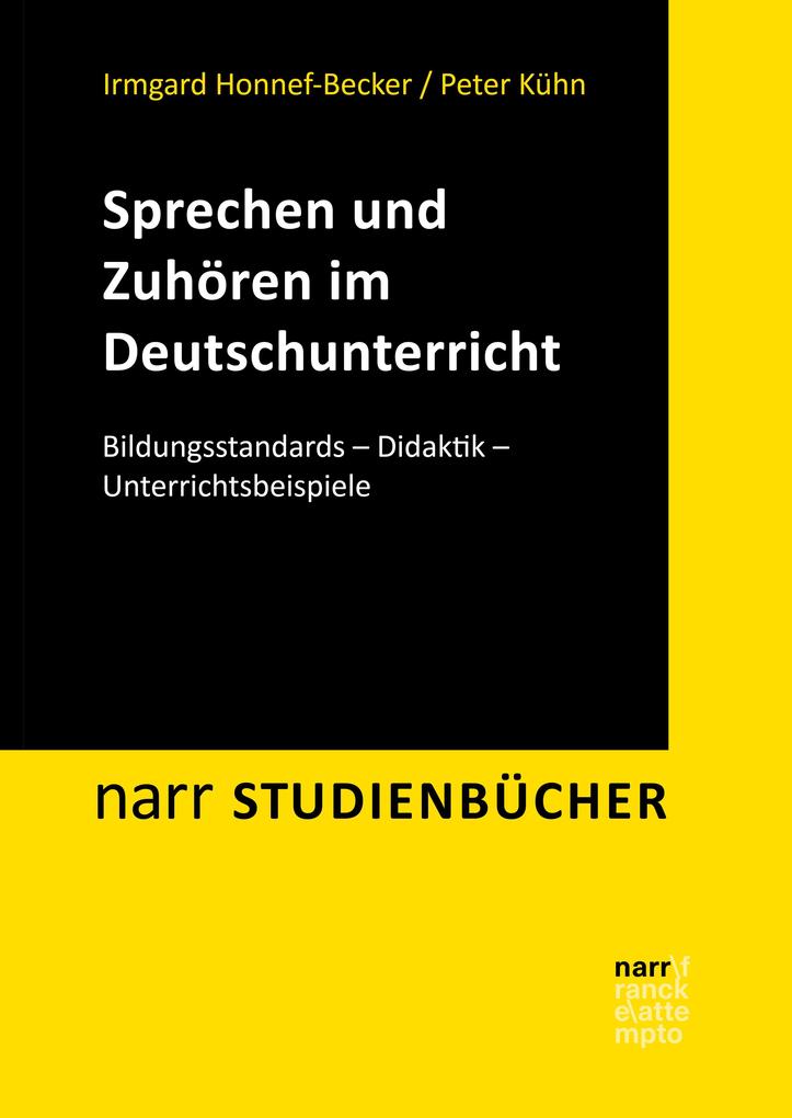 Produktbild: Sprechen und Zuhören im Deutschunterricht | Irmgard Honnef-Becker, Peter Kühn