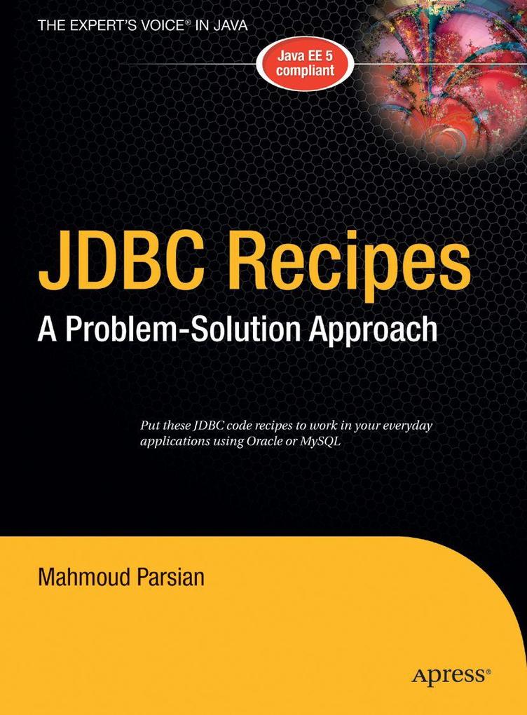 Produktbild: JDBC Recipes | Mahmoud Parsian