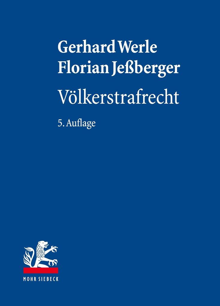 Produktbild: Völkerstrafrecht | Florian Jeßberger, Gerhard Werle