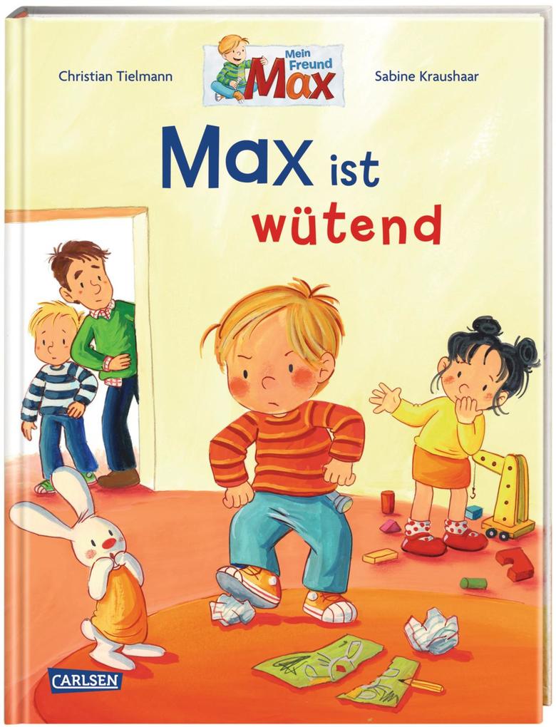 Produktbild: Max-Bilderbücher: Max ist wütend | Christian Tielmann