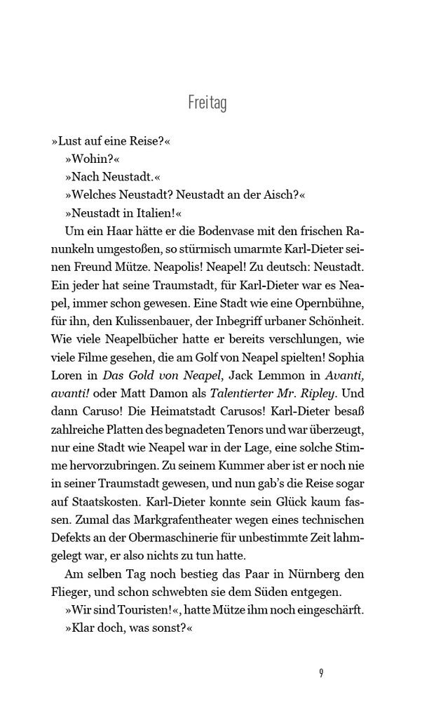 Weitere Ansicht: Der Fall Caruso | Johannes Wilkes