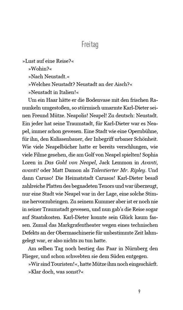 Weitere Ansicht: Der Fall Caruso | Johannes Wilkes