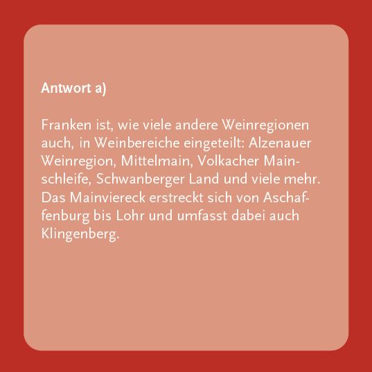 Weitere Ansicht: Das Frankenwein-Quiz | Antje Schmelke-Sachs