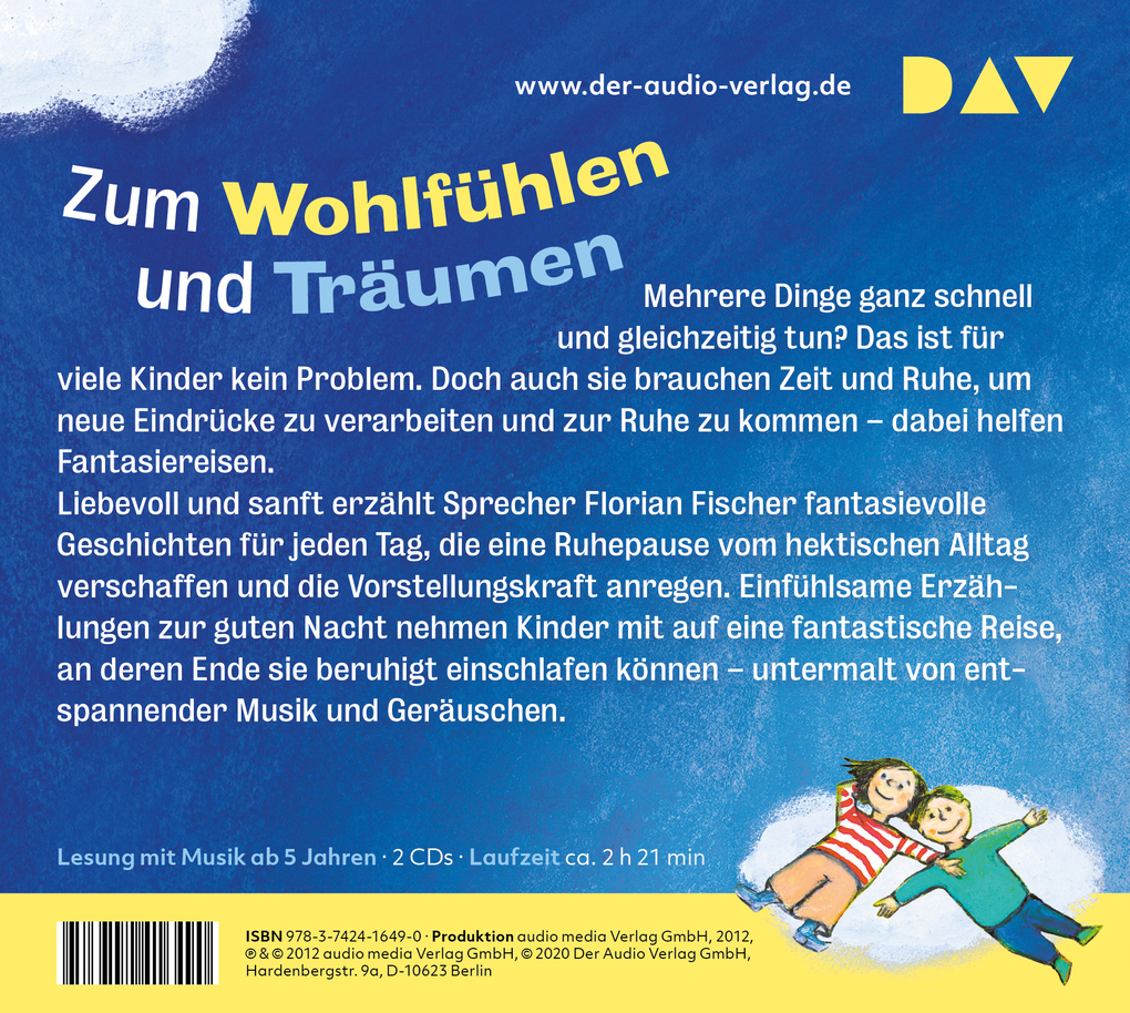 Weitere Ansicht: Fantasiereisen für Kinder - Entspannung für Tag und Nacht | Sabine Kalwitzki
