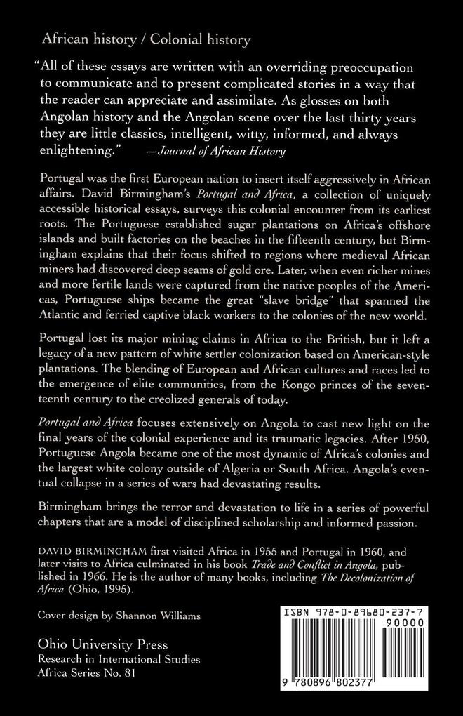 Weitere Ansicht: Portugal and Africa | David Birmingham