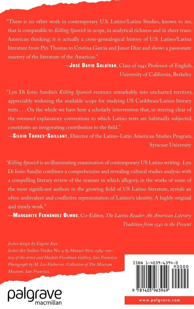Weitere Ansicht: Killing Spanish | L. Sandin