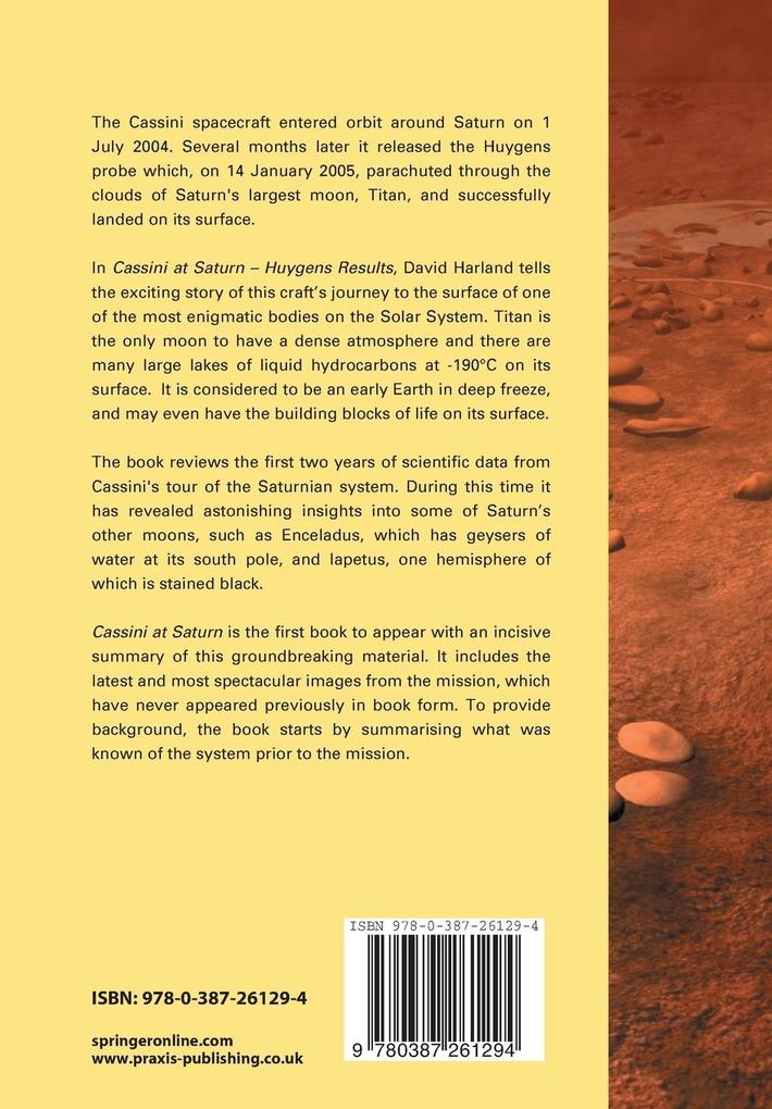 Weitere Ansicht: Cassini at Saturn | David M. Harland