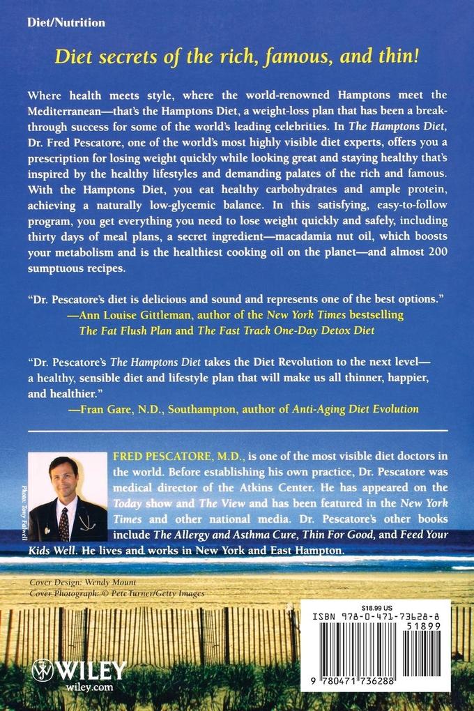 Weitere Ansicht: The Hamptons Diet | Fred Pescatore