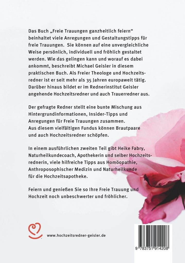 Weitere Ansicht: Freie Trauungen ganzheitlich feiern | Michael Geisler