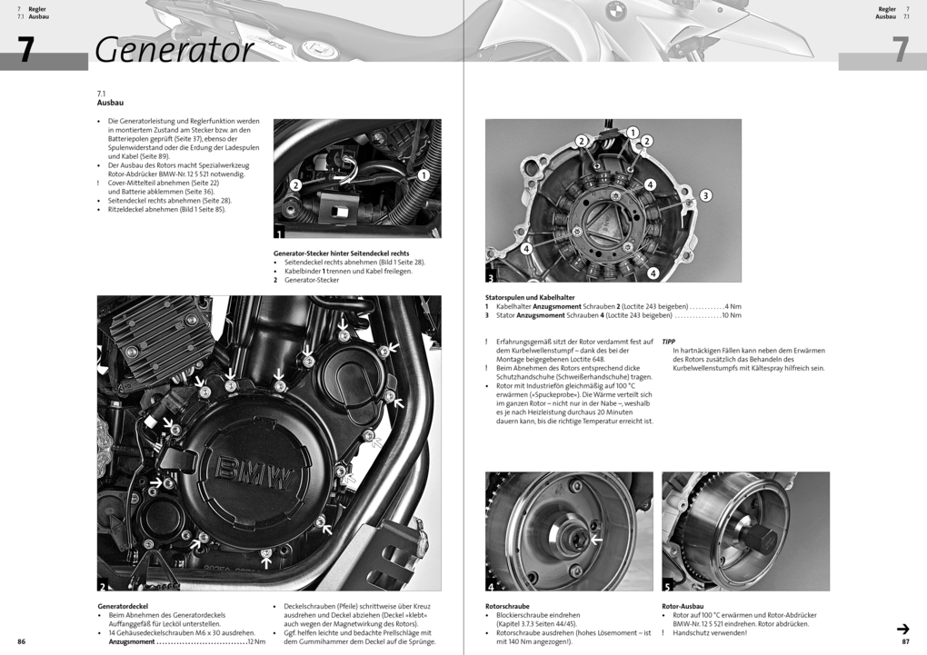 Weitere Ansicht: BMW F 650 GS, F 700 GS, F 800 GS, Reparaturanleitung | Thomas Jung, Uwe Altmann
