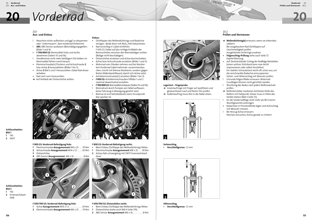 Weitere Ansicht: BMW F 650 GS, F 700 GS, F 800 GS, Reparaturanleitung | Thomas Jung, Uwe Altmann
