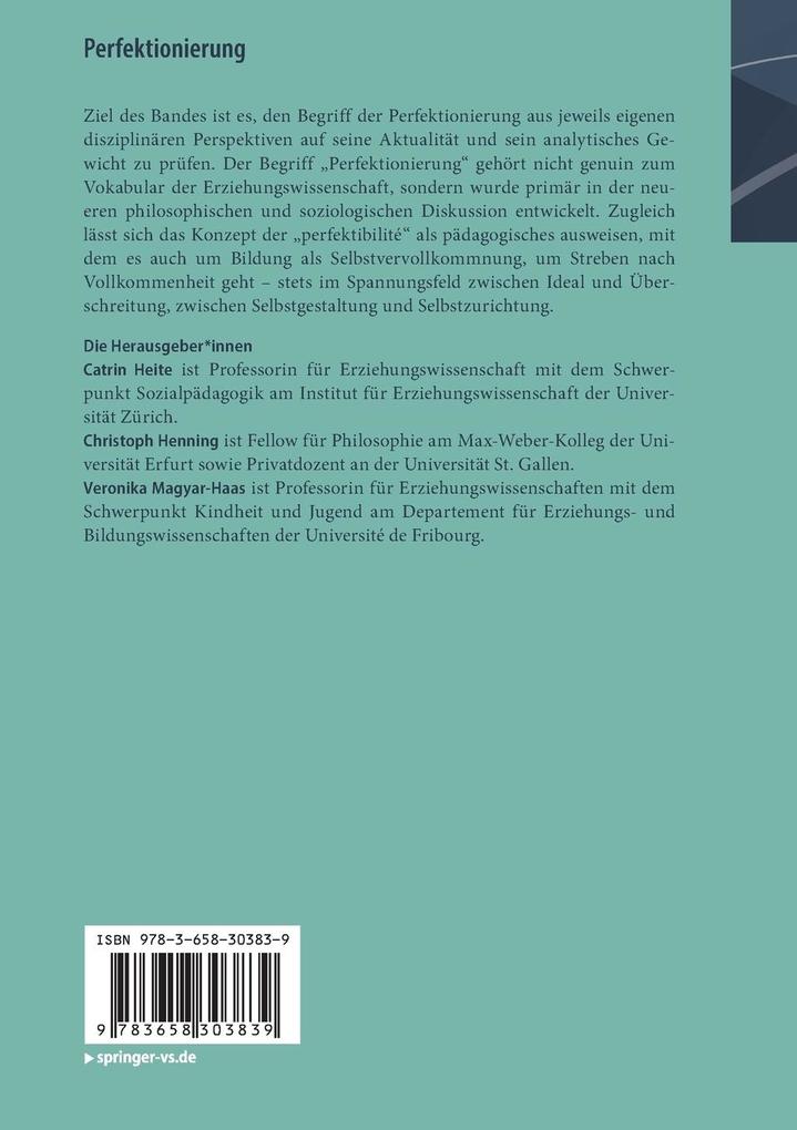 Weitere Ansicht: Perfektionierung