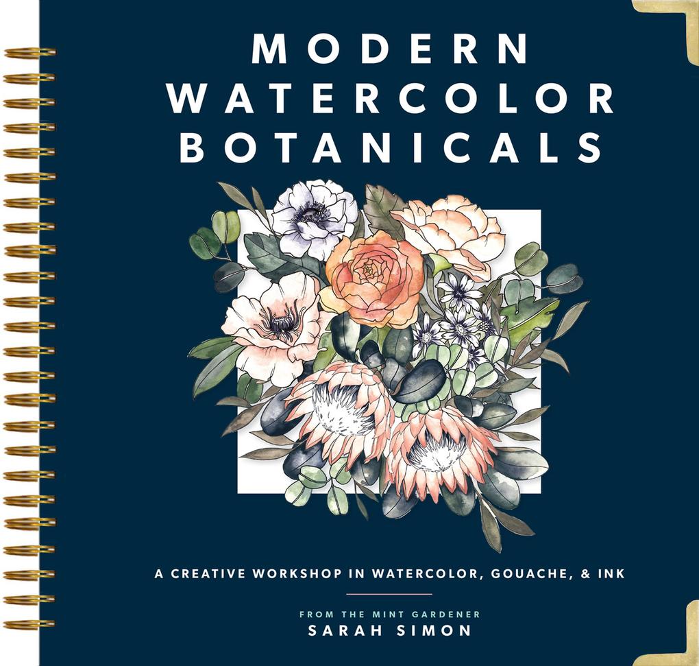 Produktbild: Modern Watercolor Botanicals | Sarah Simon