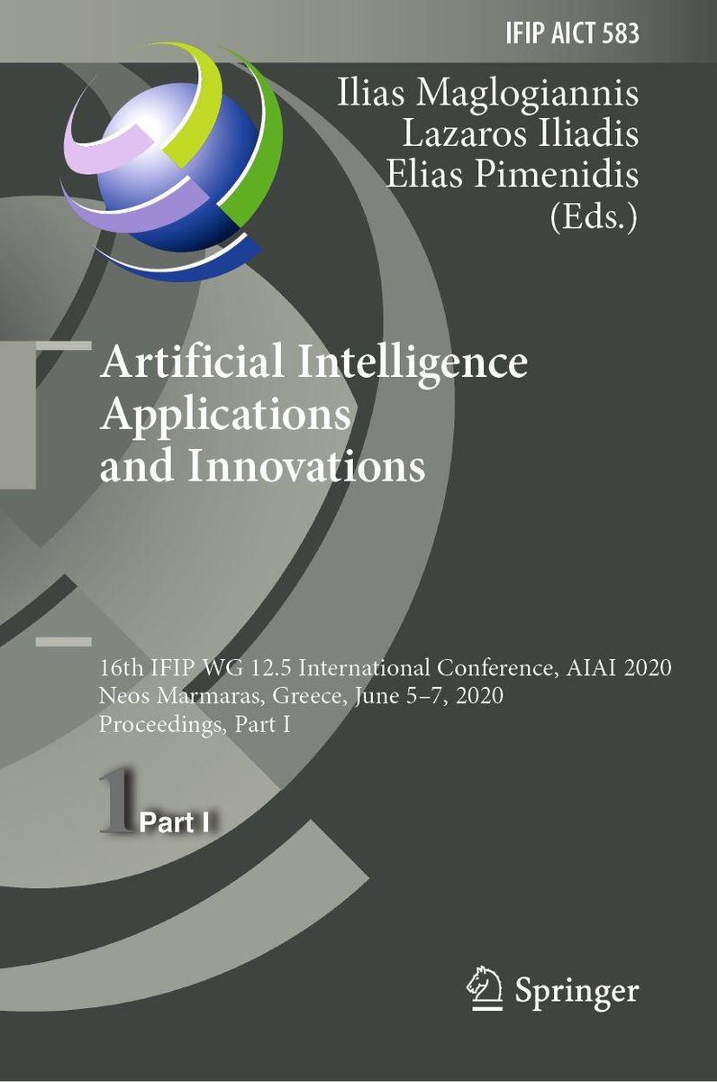Produktbild: Artificial Intelligence Applications and Innovations