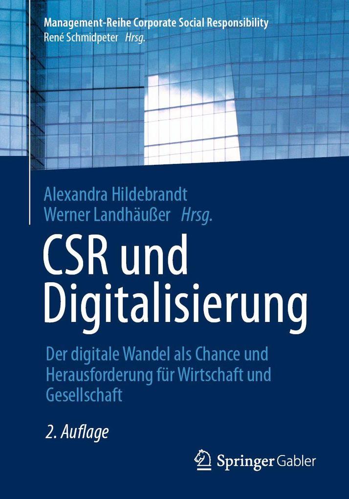 Produktbild: CSR und Digitalisierung