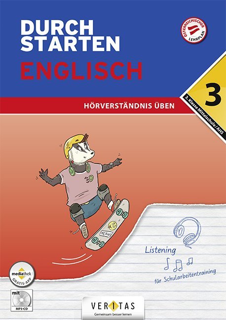 Produktbild: Durchstarten 3. Klasse - Englisch Mittelschule/AH - Hörverständnis | Nicole Eisinger-Müllner, Julie Eiwen
