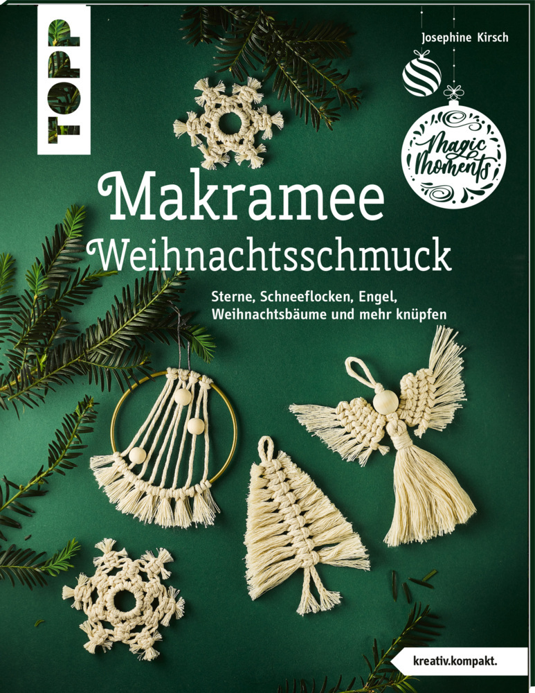Produktbild: Makramee-Weihnachtsschmuck (kreativ.kompakt) | Josephine Kirsch