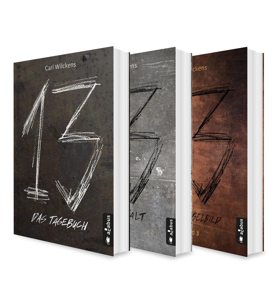 Produktbild: Dreizehn Band 1-3: Das Tagebuch / Die Anstalt / Das Spiegelbild | Carl Wilckens