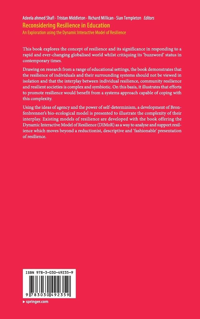 Weitere Ansicht: Reconsidering Resilience in Education