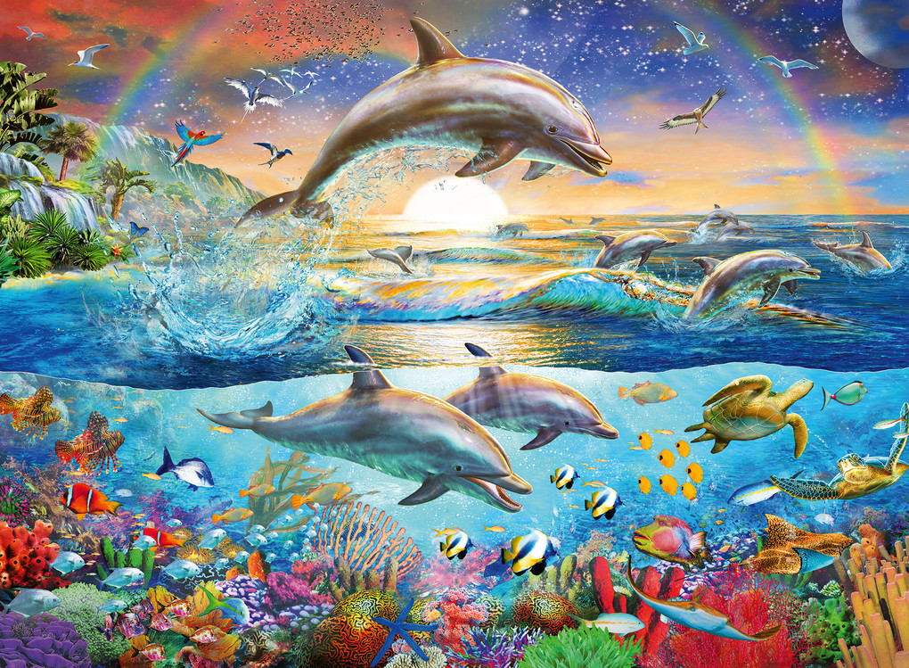 Weitere Ansicht: Ravensburger - Delfinparadies, 300 Teile