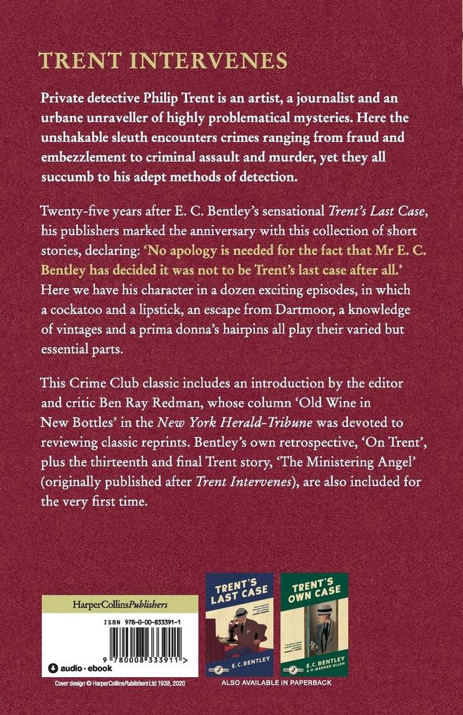 Weitere Ansicht: Trent Intervenes | E. C. Bentley