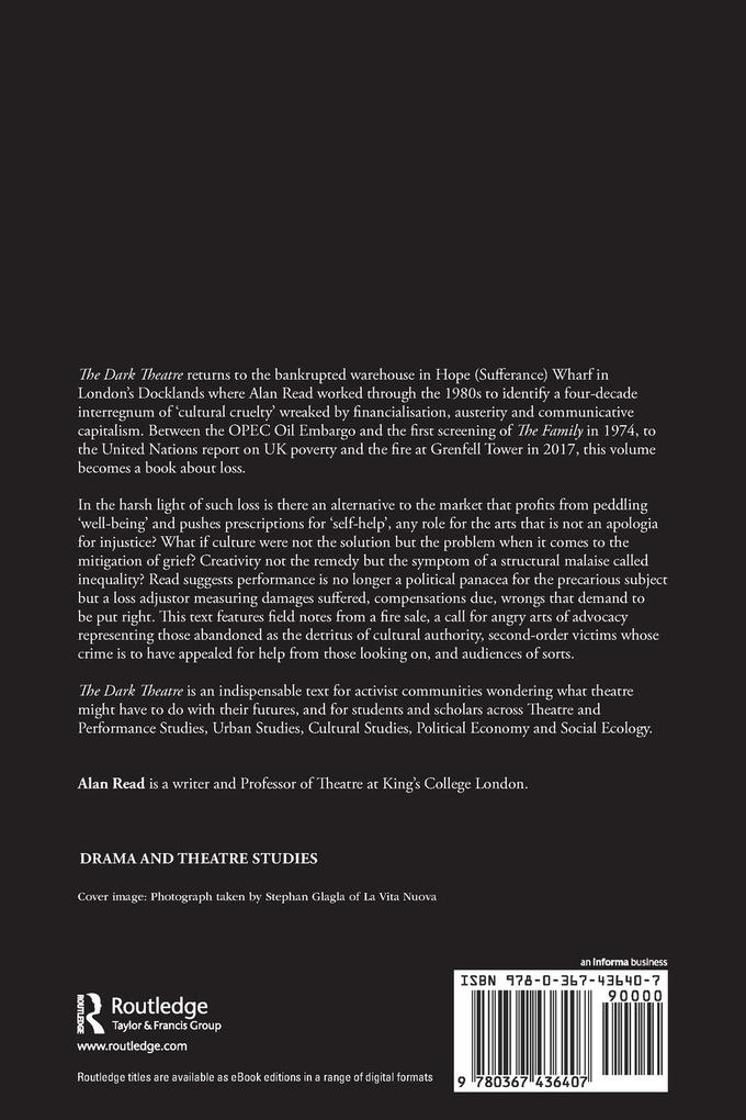 Weitere Ansicht: The Dark Theatre | Alan Read