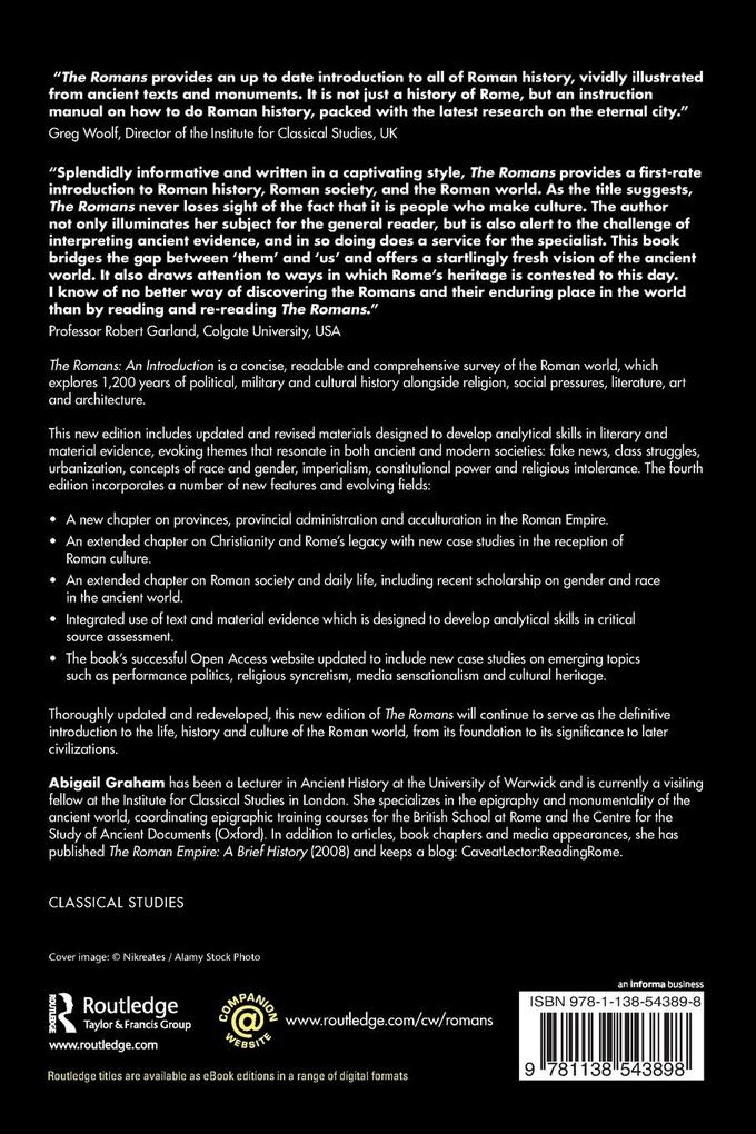 Weitere Ansicht: The Romans | Abigail Graham, Antony Kamm