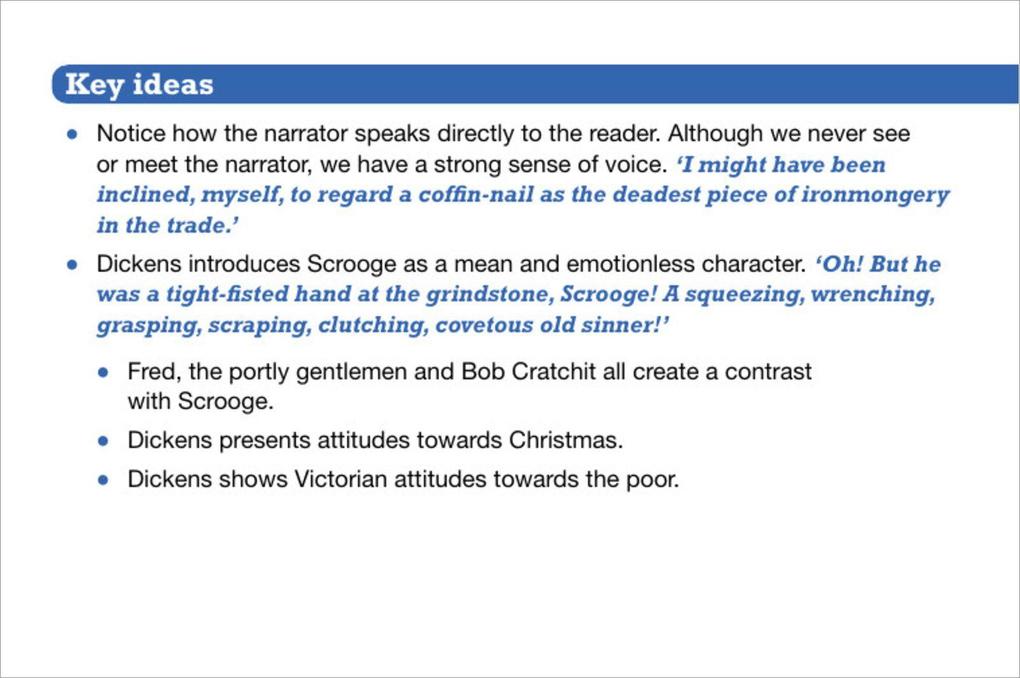 Weitere Ansicht: A Christmas Carol AQA English Literature | Tbd
