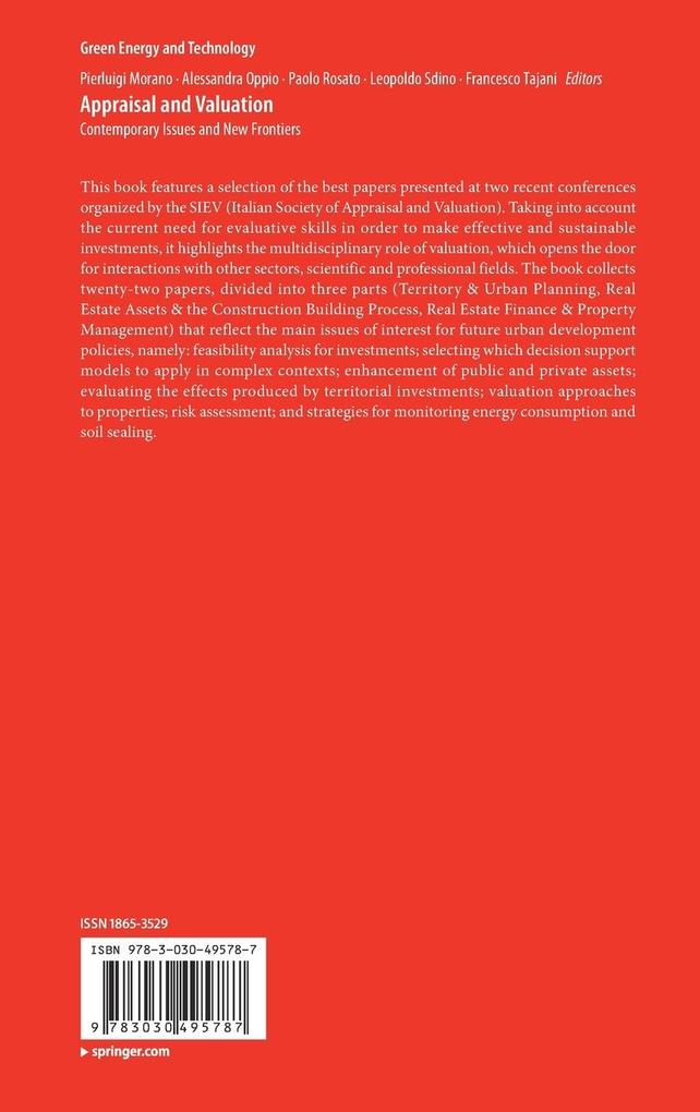 Weitere Ansicht: Appraisal and Valuation