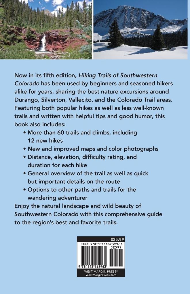 Weitere Ansicht: Hiking Trails of Southwestern Colorado, Fifth Edition | John Peel, Paul Pixler