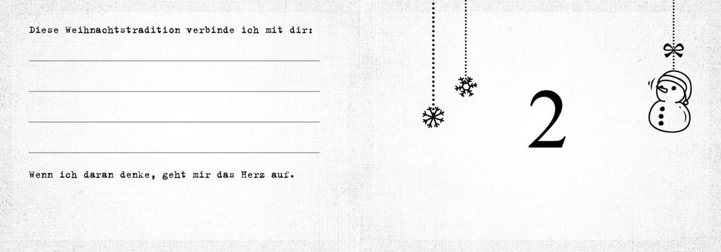 Weitere Ansicht: Was ich an dir liebe, Mama - Adventskalender. Hardcover-Ausgabe | Alexandra Reinwarth