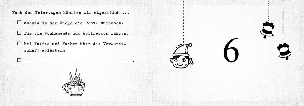 Weitere Ansicht: Was ich an dir liebe, Mama - Adventskalender. Hardcover-Ausgabe | Alexandra Reinwarth
