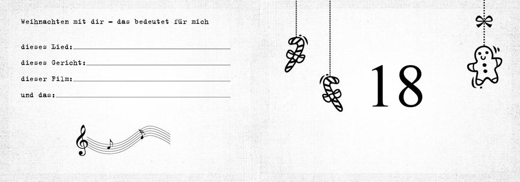 Weitere Ansicht: Was ich an dir liebe, Mama - Adventskalender. Hardcover-Ausgabe | Alexandra Reinwarth