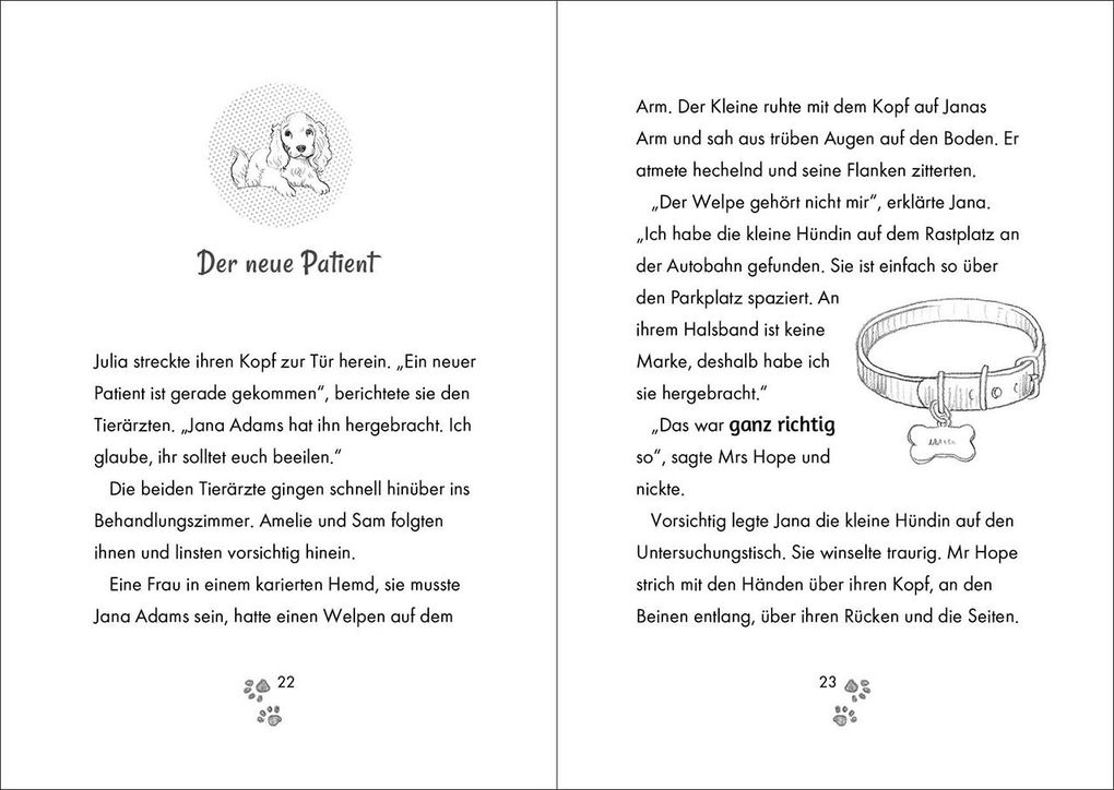Weitere Ansicht: Tierklinik Pfötchen (Band 4) - Hilfe für den kranken Welpen | Lucy Daniels