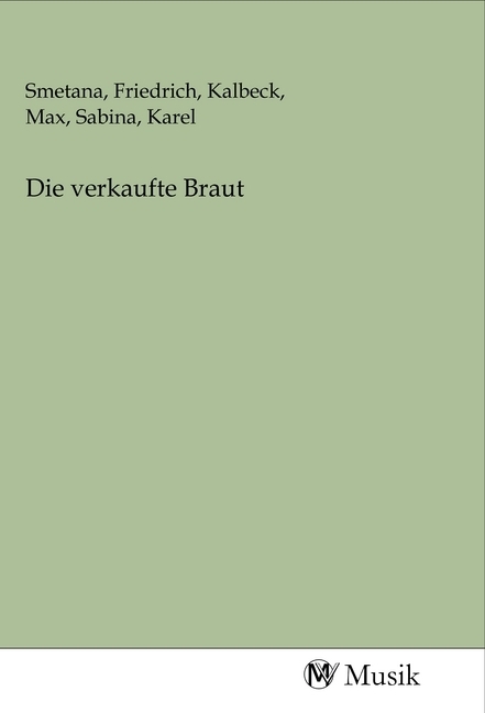 Produktbild: Die verkaufte Braut