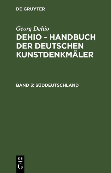 Produktbild: Süddeutschland | Georg Dehio