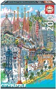 Educa - Barcelona 200 Teile City Puzzle