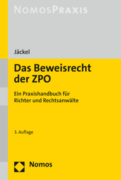 Produktbild: Das Beweisrecht der ZPO | Holger Jäckel