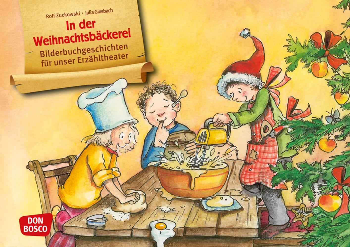 Produktbild: In der Weihnachtsbäckerei. Kamishibai Bildkartenset | Rolf Zuckowski