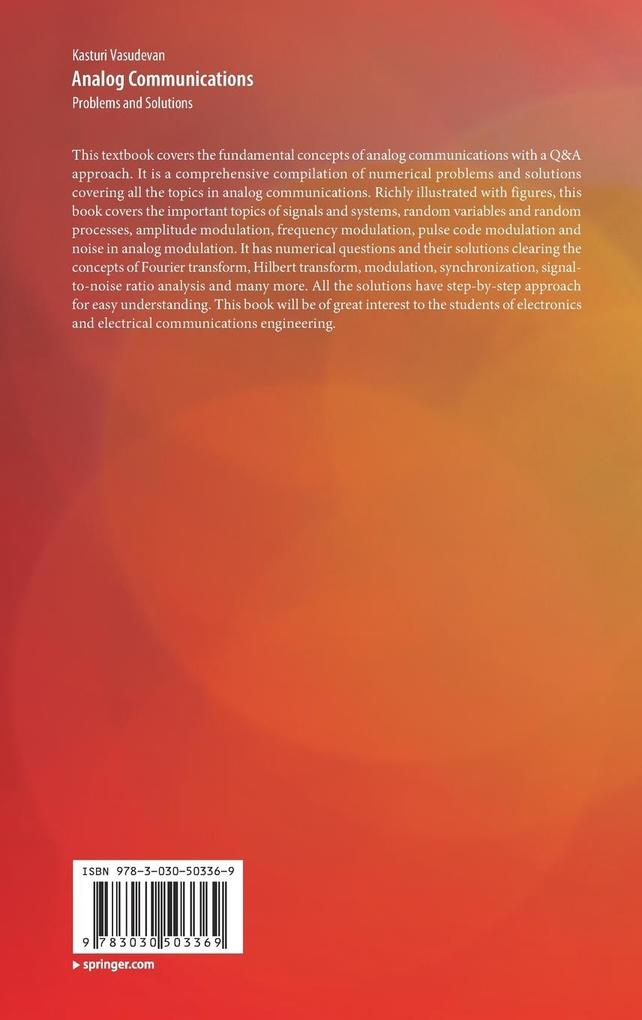 Weitere Ansicht: Analog Communications | Kasturi Vasudevan