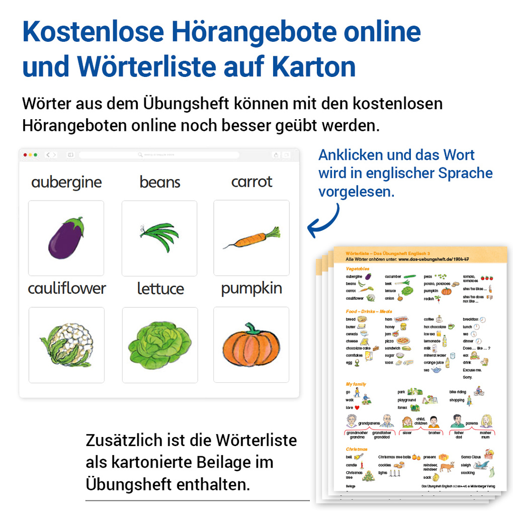 Weitere Ansicht: Das Übungsheft Englisch 3 | Tina Kresse, Susanne McCafferty