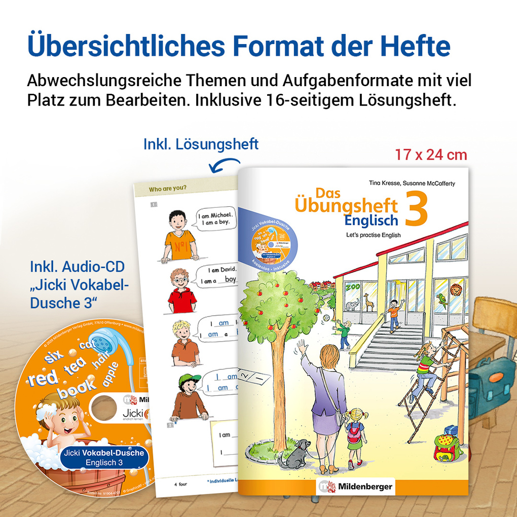 Weitere Ansicht: Das Übungsheft Englisch 3 | Tina Kresse, Susanne McCafferty
