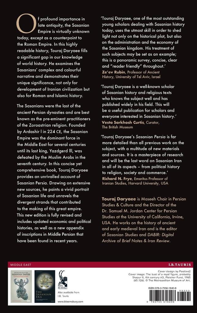 Weitere Ansicht: Sasanian Persia | Touraj Daryaee