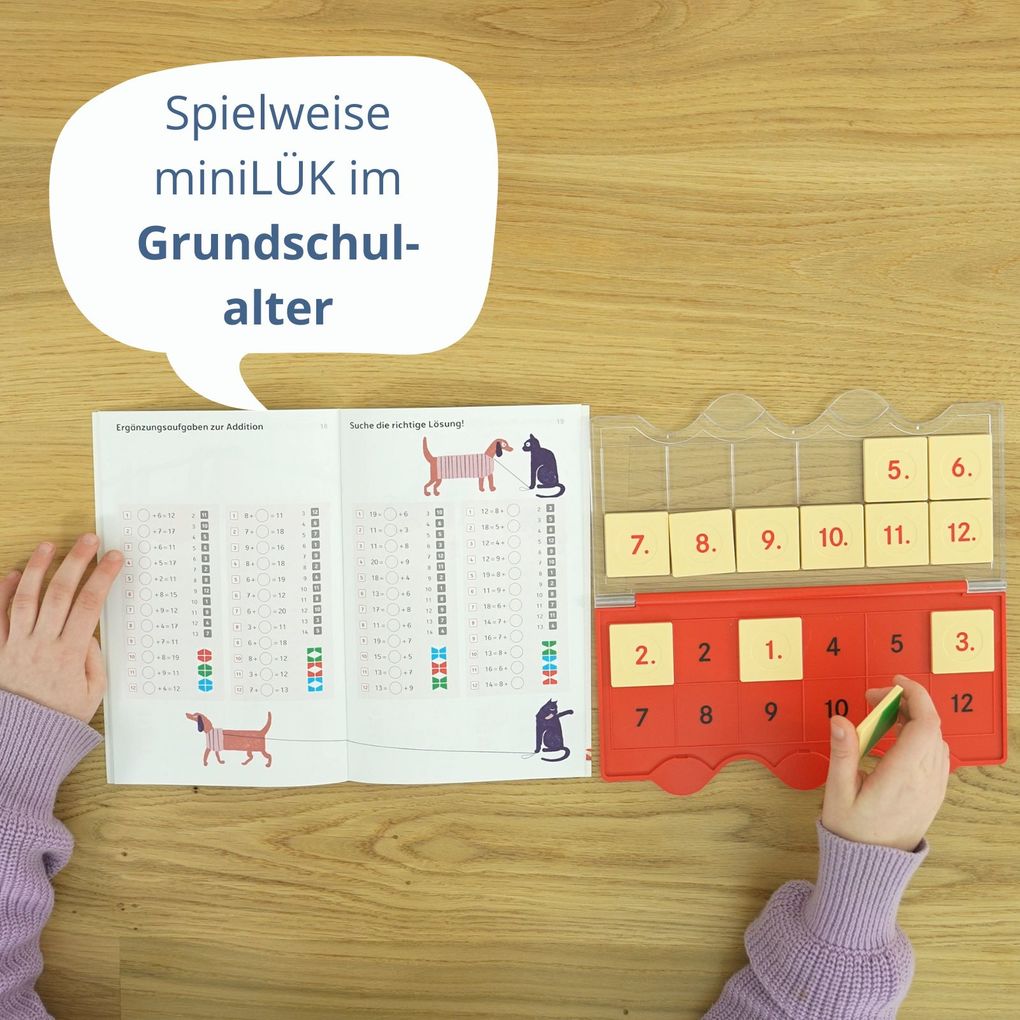 Weitere Ansicht: miniLÜK. Kontrollgerät Klarsichtdeckel pink