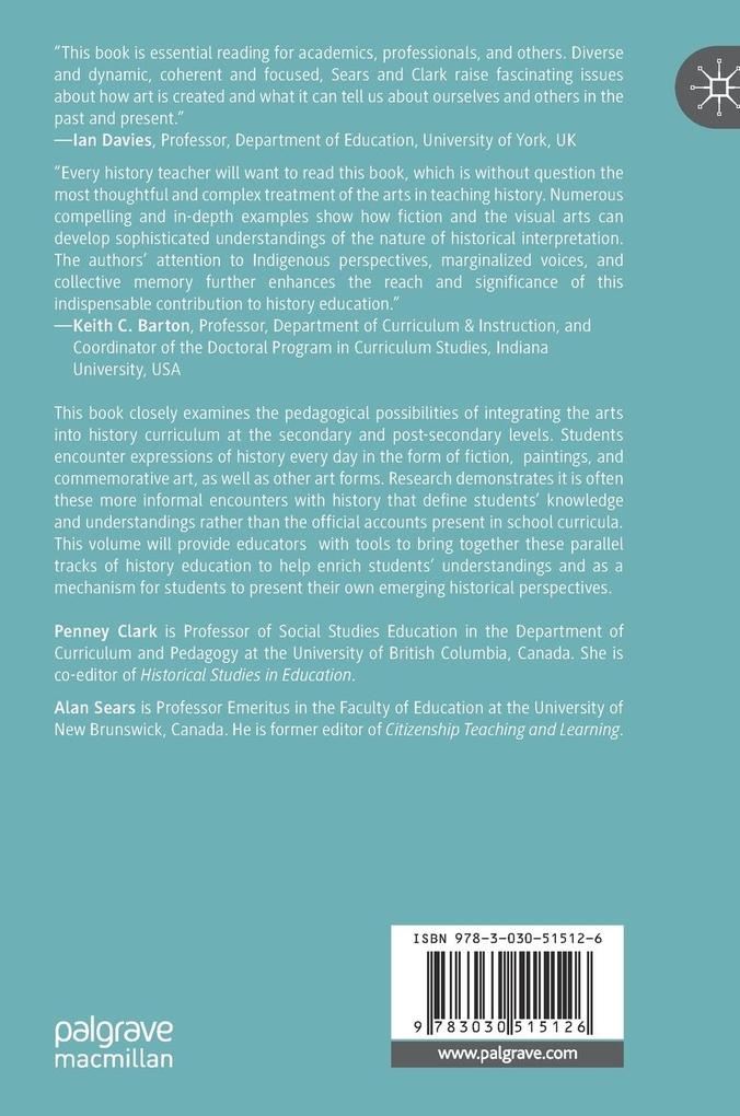 Weitere Ansicht: The Arts and the Teaching of History | Penney Clark, Alan Sears