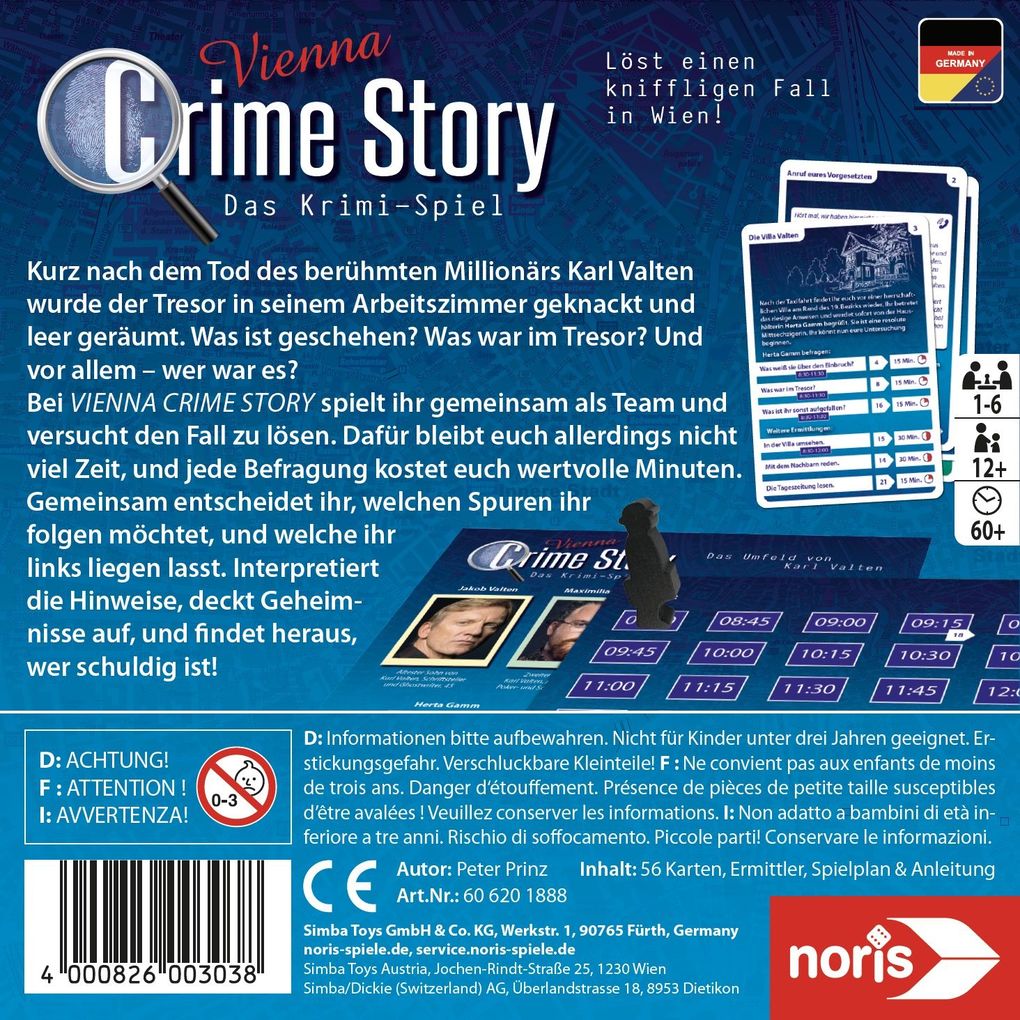 Weitere Ansicht: Crime Story - Vienna | Peter Prinz
